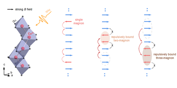 Repulsively bound two and three magnons for a Heisenberg–Ising antiferromagnetic chain in a strong transverse field