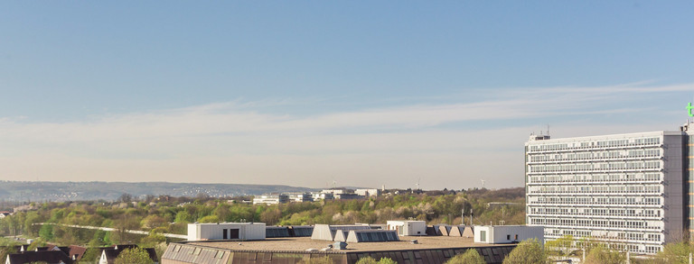 North Campus with the Mathetower building